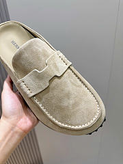 Hermes Mix mule Alabaster beige calfskin insole - 2