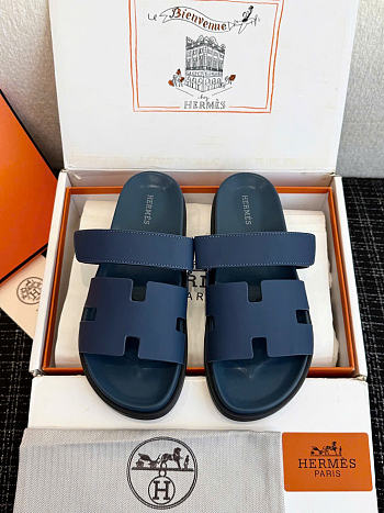 Hermes Sandal Chypre Dark Blue
