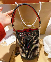 Christian Louboutin Marie Jane spikes bucket bag - 1