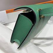 Hermes Hermès Constance Gold hardware Shoulder Bag Emerald green - 6