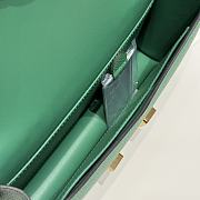 Hermes Hermès Constance Gold hardware Shoulder Bag Emerald green - 5