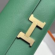 Hermes Hermès Constance Gold hardware Shoulder Bag Emerald green - 2