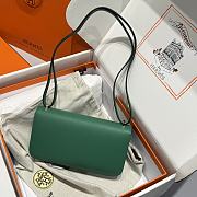 Hermes Hermès Constance Gold hardware Shoulder Bag Emerald green - 3