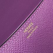 Hermès Constance Gold hardware Shoulder Bag Orchid purple - 4