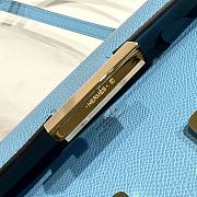 Hermès Constance Gold hardware Shoulder Bag Sky Blue - 5