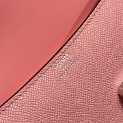 Hermès Constance Silver hardware Shoulder Bag Pastel pink - 3