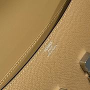 Hermès Constance Silver Hardware Shoulder Bag Camel - 6