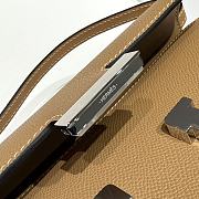 Hermès Constance Silver Hardware Shoulder Bag Camel - 4