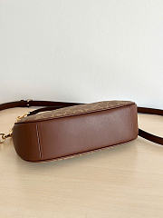 Coach Teri Shoulder Bag In Signature Brown - 5