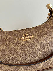 Coach Teri Shoulder Bag In Signature Brown - 2