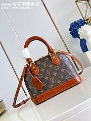 Louis Vuitton Alma BB Damier Ebene Brown - 1