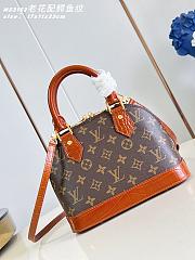 Louis Vuitton Alma BB Damier Ebene Brown - 4