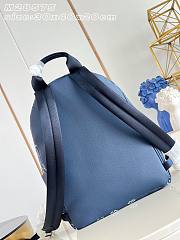 Louis Vuitton Discovery Backpack PM Navy Blue - 6