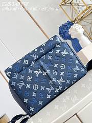 Louis Vuitton Discovery Backpack PM Navy Blue - 5