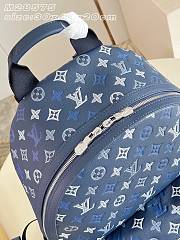 Louis Vuitton Discovery Backpack PM Navy Blue - 4