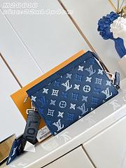 Louis Vuitton Gaston Small Bag Navy Blue - 1