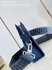 Louis Vuitton Gaston Small Bag Navy Blue - 6
