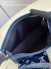 Louis Vuitton Gaston Small Bag Navy Blue - 5