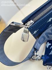 Louis Vuitton Gaston Small Bag Navy Blue - 3