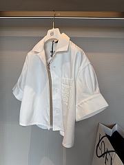 Loewe Paula's Ibiza Anagram denim shirt white - 6