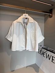 Loewe Paula's Ibiza Anagram denim shirt white - 2