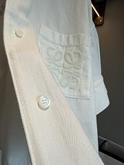 Loewe Paula's Ibiza Anagram denim shirt white - 3