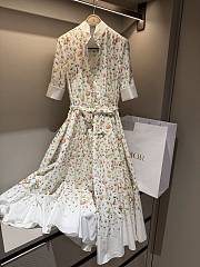 Dior floral print dress - 6