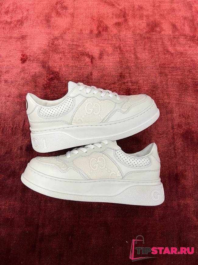 Gucci Sneaker GG Embossed White - 1