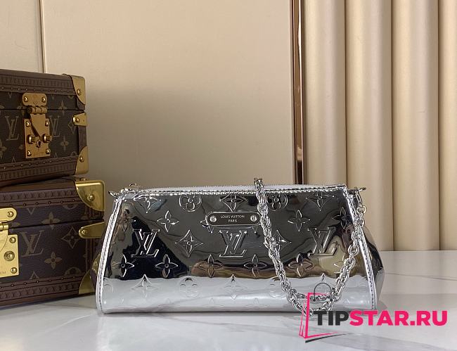Louis Vuitton Eva Pochette Bag Silver - 1