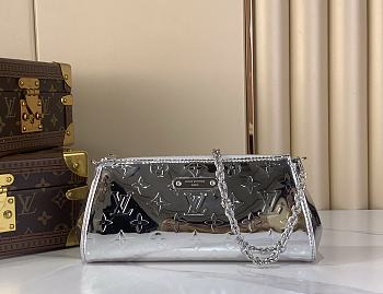 Louis Vuitton Eva Pochette Bag Silver