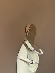 Christian Louboutin Jane Nina Mules - Patent calf leather white - 6