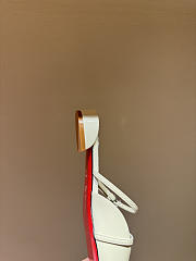 Christian Louboutin Jane Nina Mules - Patent calf leather white - 5