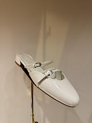 Christian Louboutin Jane Nina Mules - Patent calf leather white - 3