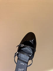 Christian Louboutin Jane Nina Mules - Patent calf leather black - 6