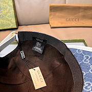 Gucci Large Double G Baseball Cap Denim Blue - 3