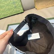 Gucci Large Double G Baseball Cap Gray - 6