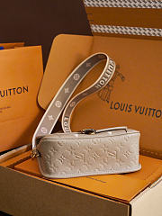 Louis Vuitotn Diane Tourterelle Beige Bicolor Monogram Empreinte Leather - 5