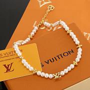 Louis Vuitton classic pearl necklace - 1