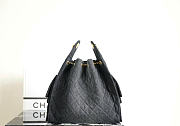 Chanel Medium 25 Hobo Bag Black Denim - 3
