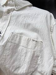 Prada Men's Shirt Jacket White - 3