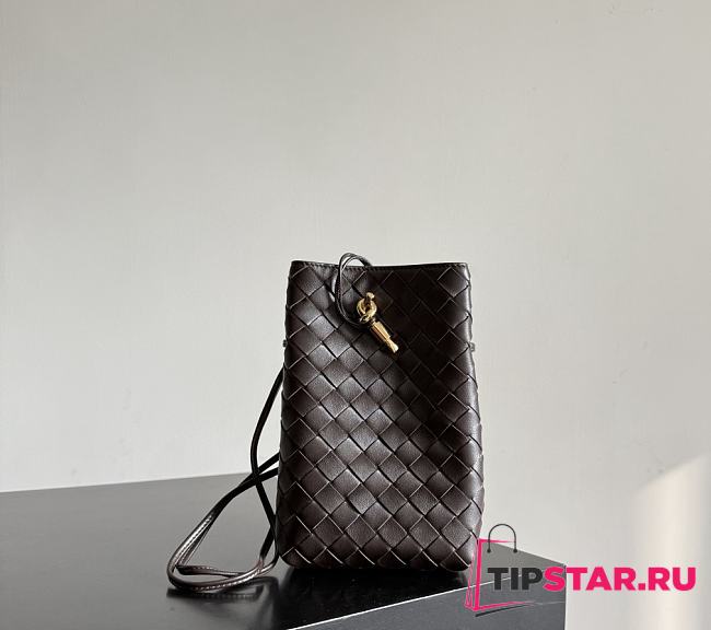 Bottega Veneta Andiamo Phone Pouch Fondant - 1