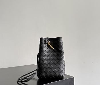 Bottega Veneta Andiamo Phone Pouch Black