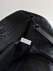 Bottega Veneta Intrecciato Cabin Duffle In Black Size 55x29x24 cm - 6