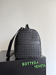 Bottega Veneta Intrecciato Cabin Duffle In Black Size 55x29x24 cm - 3