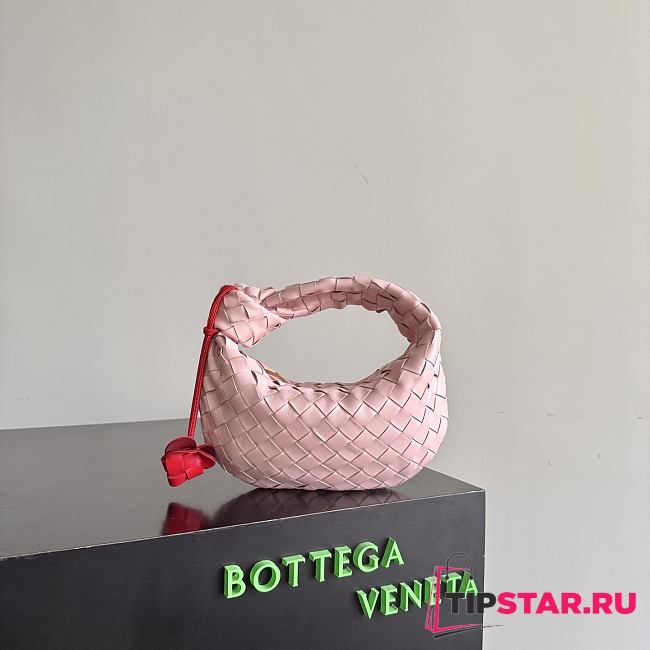 Bottega Veneta Mini Jodie In Pink - 1