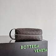 Bottega Veneta Intrecciato Travel Pouch Fondant - 5