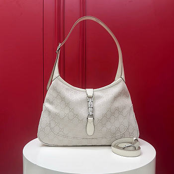 Gucci Jackie Large shoulder bag Ivory canvas