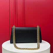 Gucci Dionysus medium shoulder bag in light black leather - 4