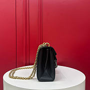 Gucci Dionysus medium shoulder bag in light black leather - 5