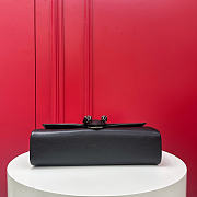 Gucci Dionysus medium shoulder bag in light black leather - 3